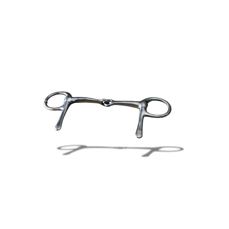 Stainless Steel Half Cheek Snaffel Bit