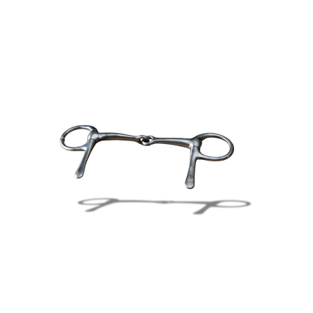 Stainless Steel Half Cheek Snaffel Bit