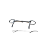 Stainless Steel Half Cheek Snaffel Bit