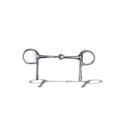 Stainless Steel Half Cheek Snaffel Bit