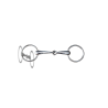 Loose Ring Snaffel Plated