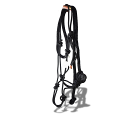 Black Full Rope Halter